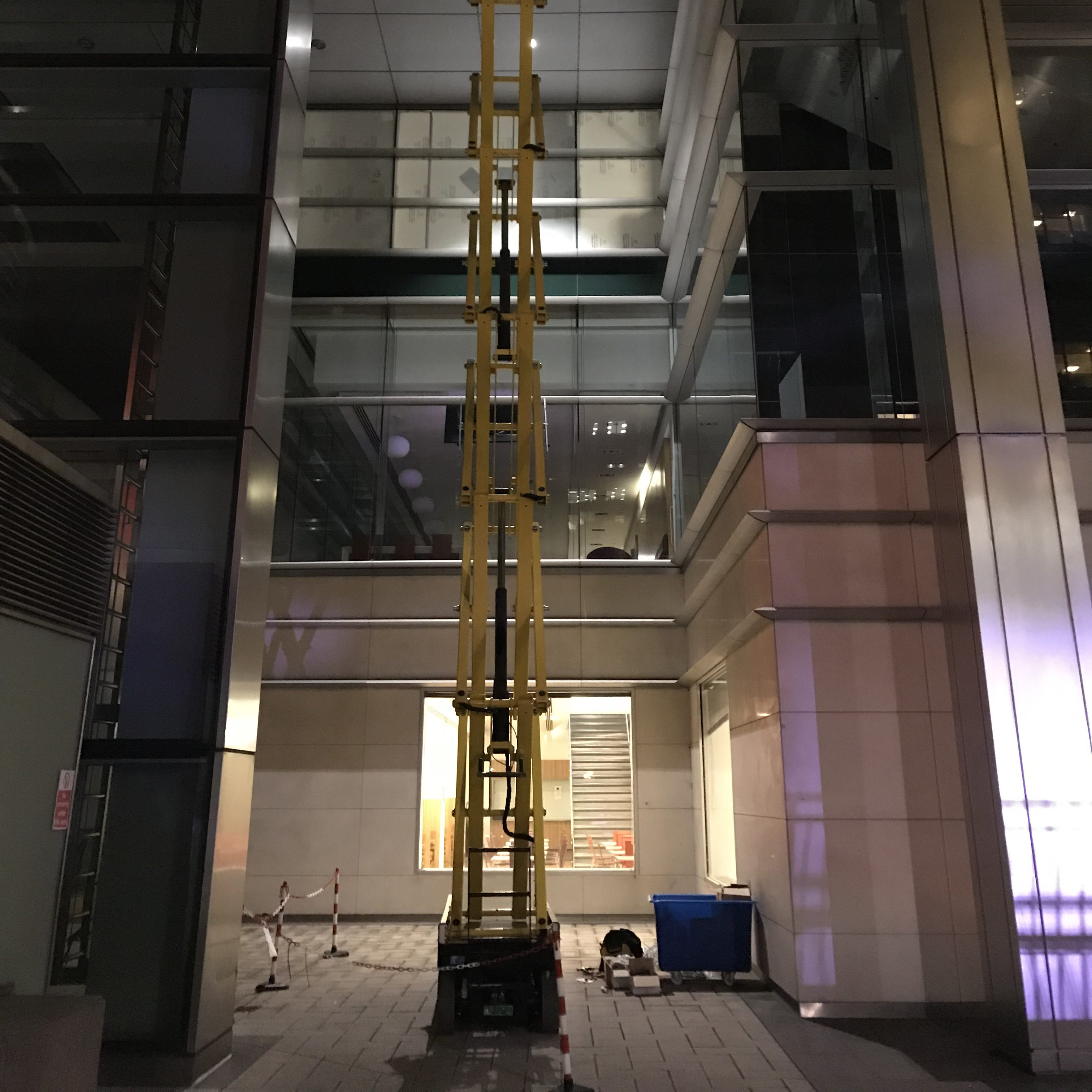 LED Lighting Upgrade in Canary Wharf